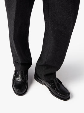 KL x G.H.BASS Embossed Penny Loafers