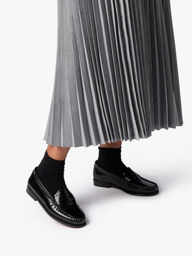 KL x G.H.BASS Embossed Penny Loafers