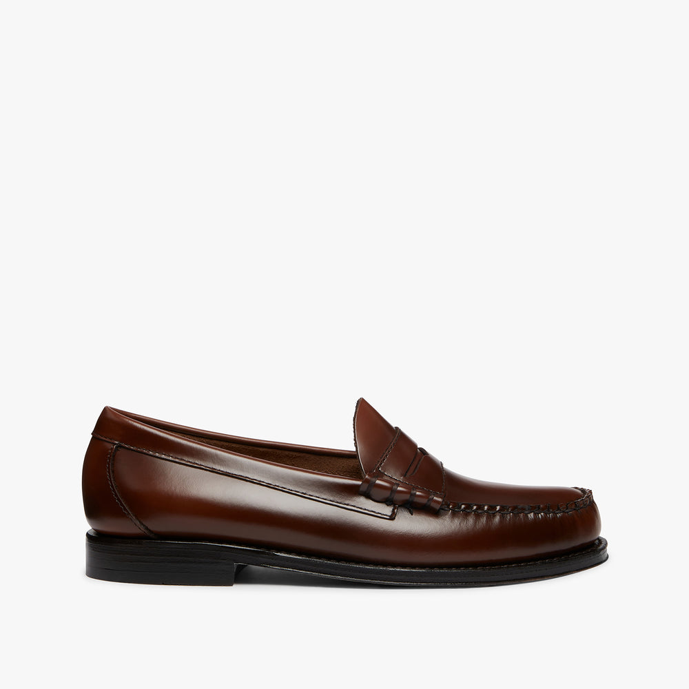 Brown Penny Loafers | Mens Brown Leather Penny Loafers – G.H.BASS 1876