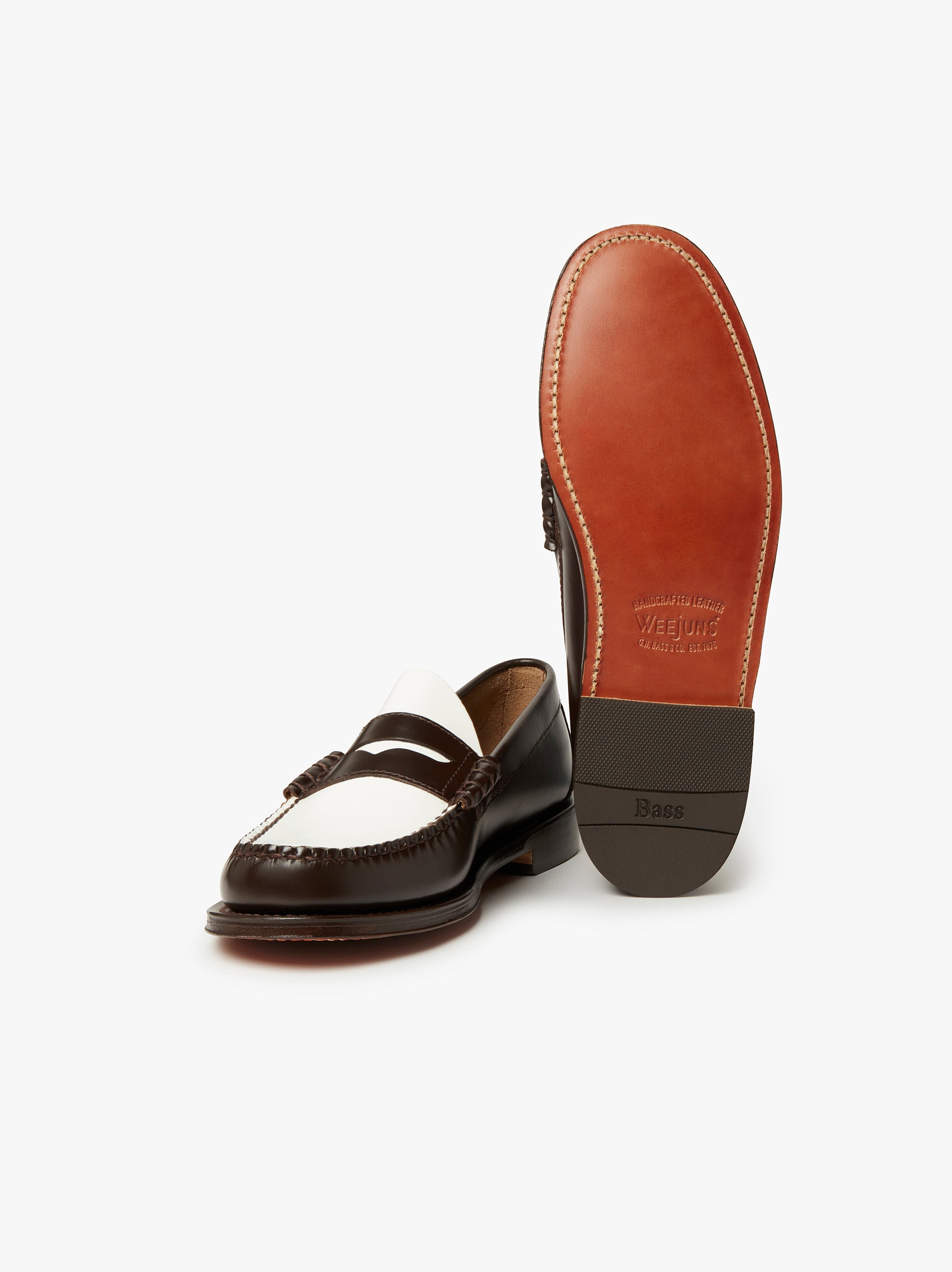 Larson natural sole sales weejuns