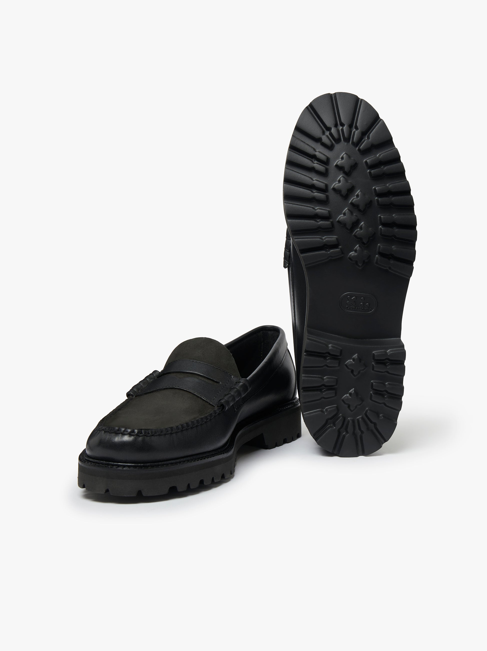 Larson natural sole weejuns top