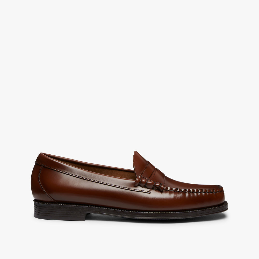 Mens Brown Leather Penny Loafers | Brown Leather Loafers – G.H.BASS – G ...