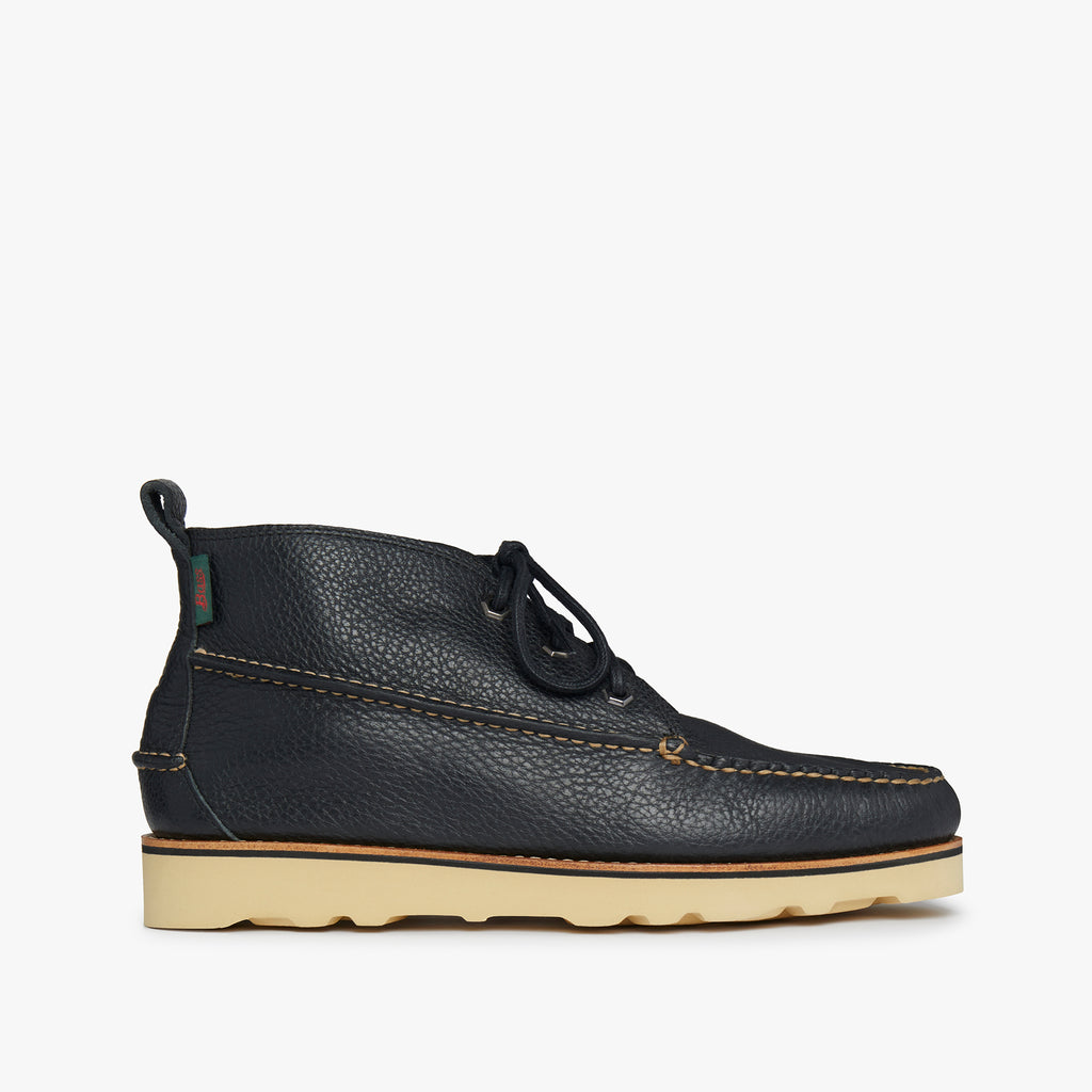 Tumbled Leather Boots Black Leather Boots For Men G.H.BASS 1876