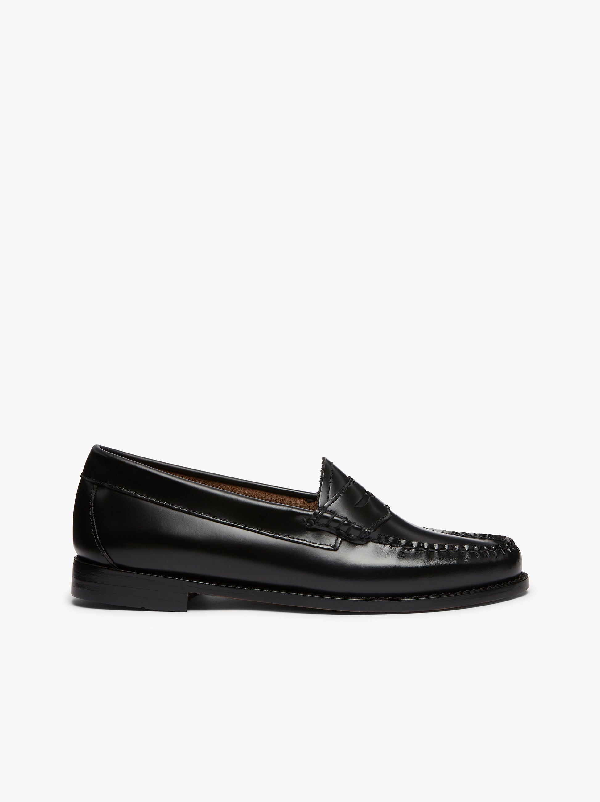 Penny Loafers Womens | Black Leather Loafers Womens – G.H.BASS