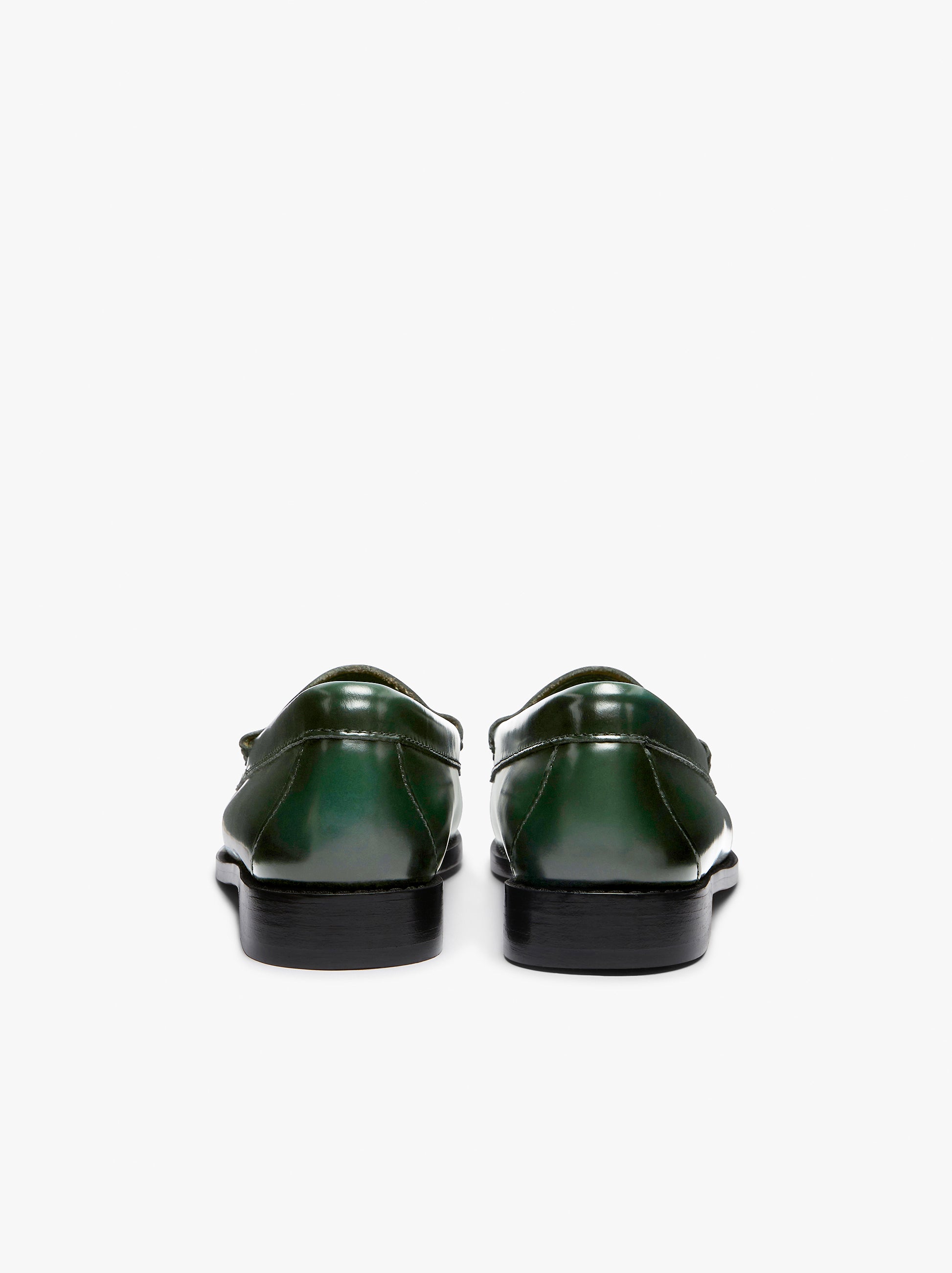 【美品】ghbass dark green loafers G.H. Bass Weejuns Larson Penny Loafers - BA11010H