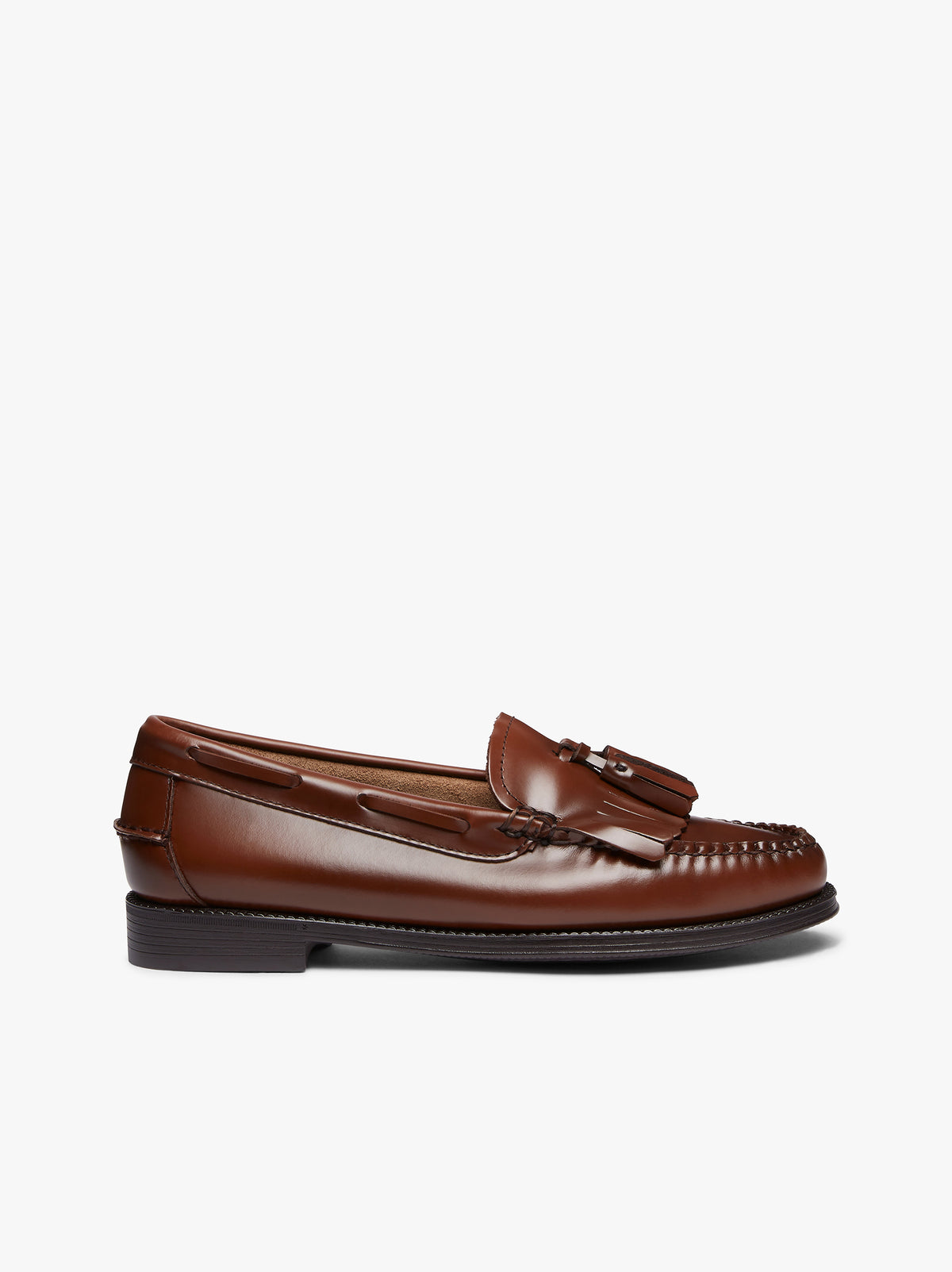 BASS Soft Leather Loafers with Tassels Men main image 3