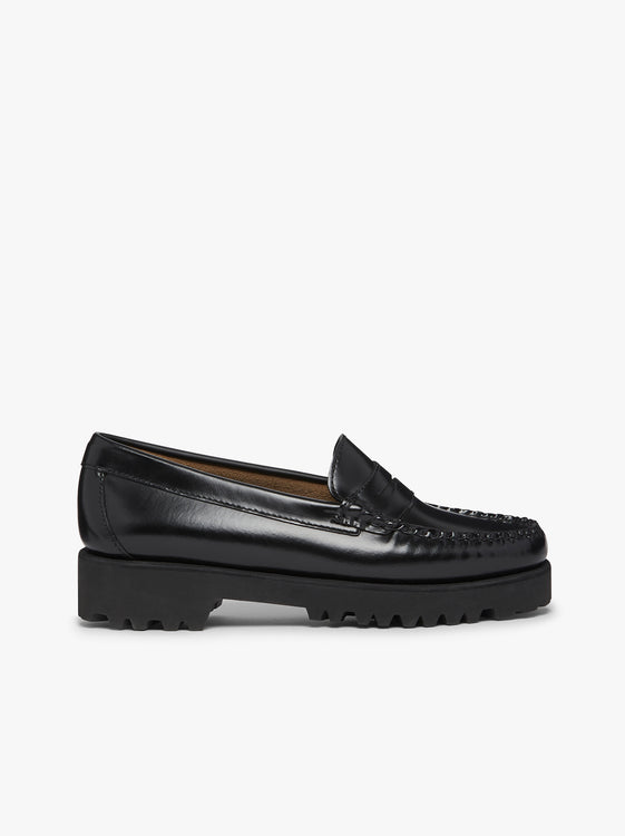Black Penny Loafers | Womens Leather Loafers – G.H.BASS – G.H.BASS 1876