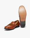 Panama Lincoln Saddle Bar Loafers